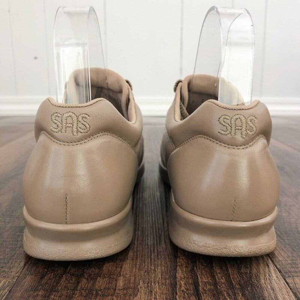 SAS Free Time Walking Shoe Lace Up Sneaker Size 9 Narrow Mocha Beige 72686043 - Picture 9 of 16